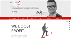 Desktop Screenshot of profitbooster.cz